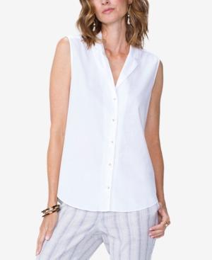Nydj Sleeveless Cotton Shirt