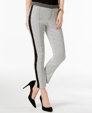 I.n.c. Striped Skinny Pants, Created For Macy's