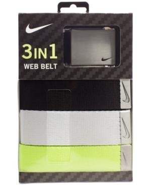 Nike Men's 3-pk. Web Belts