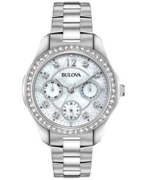 Bulova Women's Stainless Steel Bracelet Watch 36mm