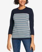 Tommy Hilfiger Striped Cotton Sweater, Created For Macy's
