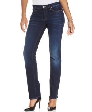 Calvin Klein Jeans Straight-leg Jeans, Dark Used Wash