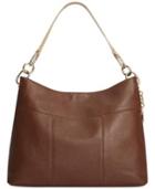 Tommy Hilfiger Th Signature Leather Small Hobo