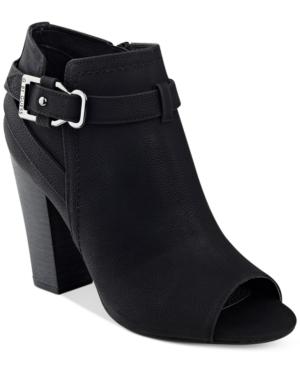 G By Guess Julep Peep-toe Booties Women's Shoes