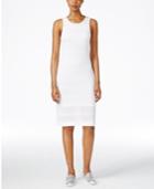 Armani Exchange Sleeveless Midi Dress