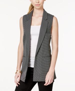 Xoxo Juniors' Printed Open-front Vest
