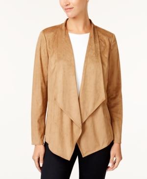 Jm Collection Open-front Jacket, Created For Macy's