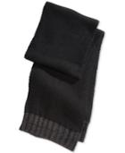 Alfani Men's Solid Knit Scarf, Only At Macy's