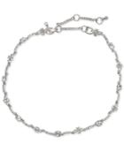 Givenchy Silver-tone Crystal Choker Necklace