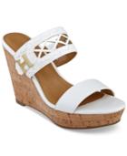 Tommy Hilfiger Monee Platform Slip-on Wedge Sandals Women's Shoes