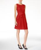 Maison Jules Bow-detail Fit & Flare Dress, Only At Macy's