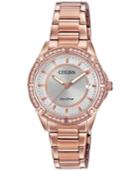 Citizen Women's Eco-drive Rose Gold-tone Stainless Steel Bracelet Watch 34mm Fe6063-53a