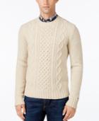 Tommy Hilfiger Men's Finn Cable-knit Sweater