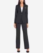 Tahari Asl Embellished One-button Pantsuit