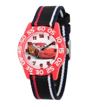 Disney Cars Boys' Red Plastic Time Teacher Watch