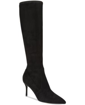 Nine West Calla Wide Calf Tall Dress Boots Women's Shoes
