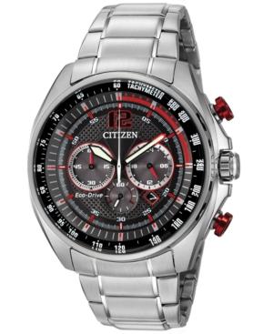 Citizen Men's Chronograph Drive From Citizen Eco-drive Stainless Steel Bracelet Watch 45mm Ca4190-54e