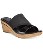 Tuscany By Easy Street Adagio Wedge Sandals Women's Shoes