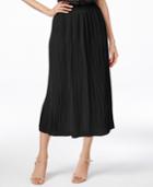 Ny Collection Crinkle Midi Skirt