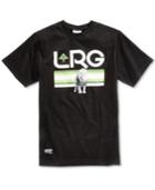Lrg Men's Astro Lion Graphic-print Cotton T-shirt