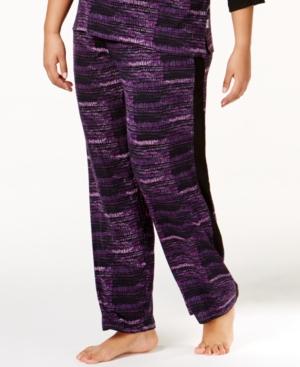 Dkny Plus Size Resort Printed Lounge Pants