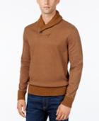 Tommy Hilfiger Men's Shawl-collar Jacquard Sweater