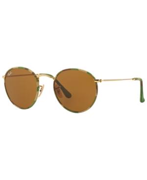 Ray-ban Sunglasses, Rb3447jm 50 Round Metal