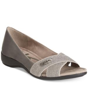 Anne Klein Kasey Open-toe Flats