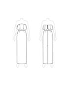 Customize: Remove Shoulder Straps - Fame And Partners 2-pc. Strapless Dress