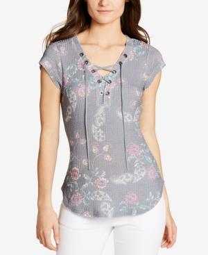 William Rast Gordon Floral-print Top