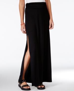 Stoosh Juniors' Side-slit Maxi Skirt