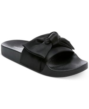 Steve Madden Women's Silky Slip-on Pool Slides
