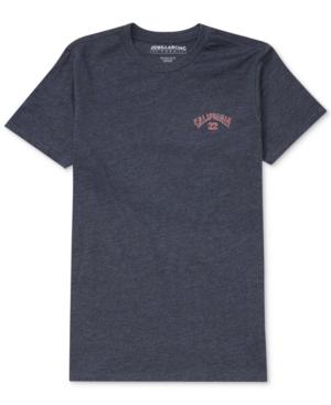 Billabong Men's Arch California Graphic-print Logo T-shirt