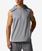 Adidas Men's Essentials Hooded Sleeveless Basketball Shirt