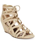 Material Girl Hera Demi Wedge Gladiator Sandals, Only At Macy's Women's Shoes