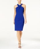 Calvin Klein Crossover-neck Dress