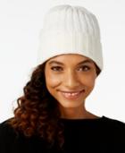 Charter Club Chenille Shaker Cuff Beanie