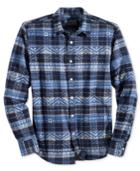 American Rag Men's Aztec-print Plaid Shirt, Only At Macy's