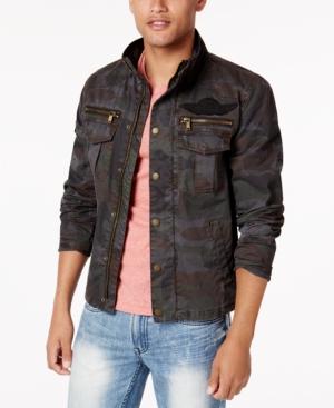 Buffalo David Bitton Men's Camouflage Jacket