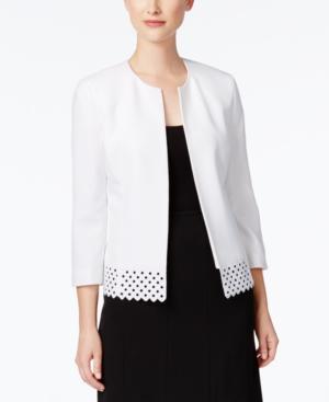 Kasper Cutout-trim Blazer