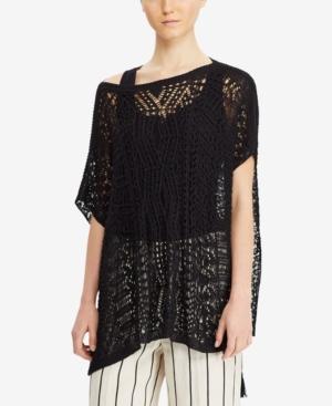 Polo Ralph Lauren Pointelle-knit Poncho