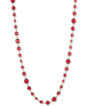 Anne Klein Crystal Strand Necklace