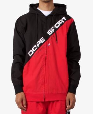 Dope Men's Colorblocked Hooded Windbreaker