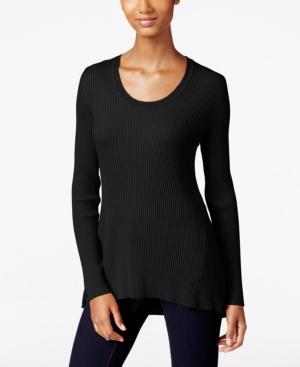 Style & Co Petite Scoop-neck Sweater, Created For Macy's