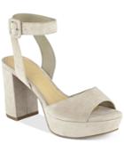 Marc Fisher Meliza Platform Block-heel Sandals Women's Shoes