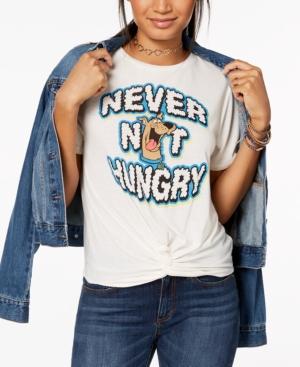 Love Tribe Juniors' Never Not Hungry Graphic-print T-shirt