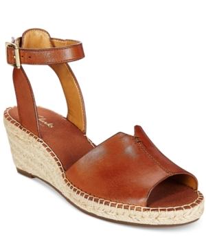 Clarks Artisan Women's Petrina Selma Espadrille Wedge Sandals Women's Shoes