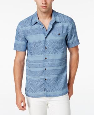 Quiksilver Waterman Men's El Prado Short-sleeve Shirt