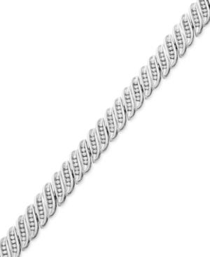 Diamond Tennis Bracelet In 10k White Gold Or Gold (1 Ct. T.w.)