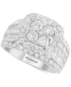 Rock Candy By Effy Square Cluster Ring (2-3/4 Ct. T.w.) In 14k White Gold